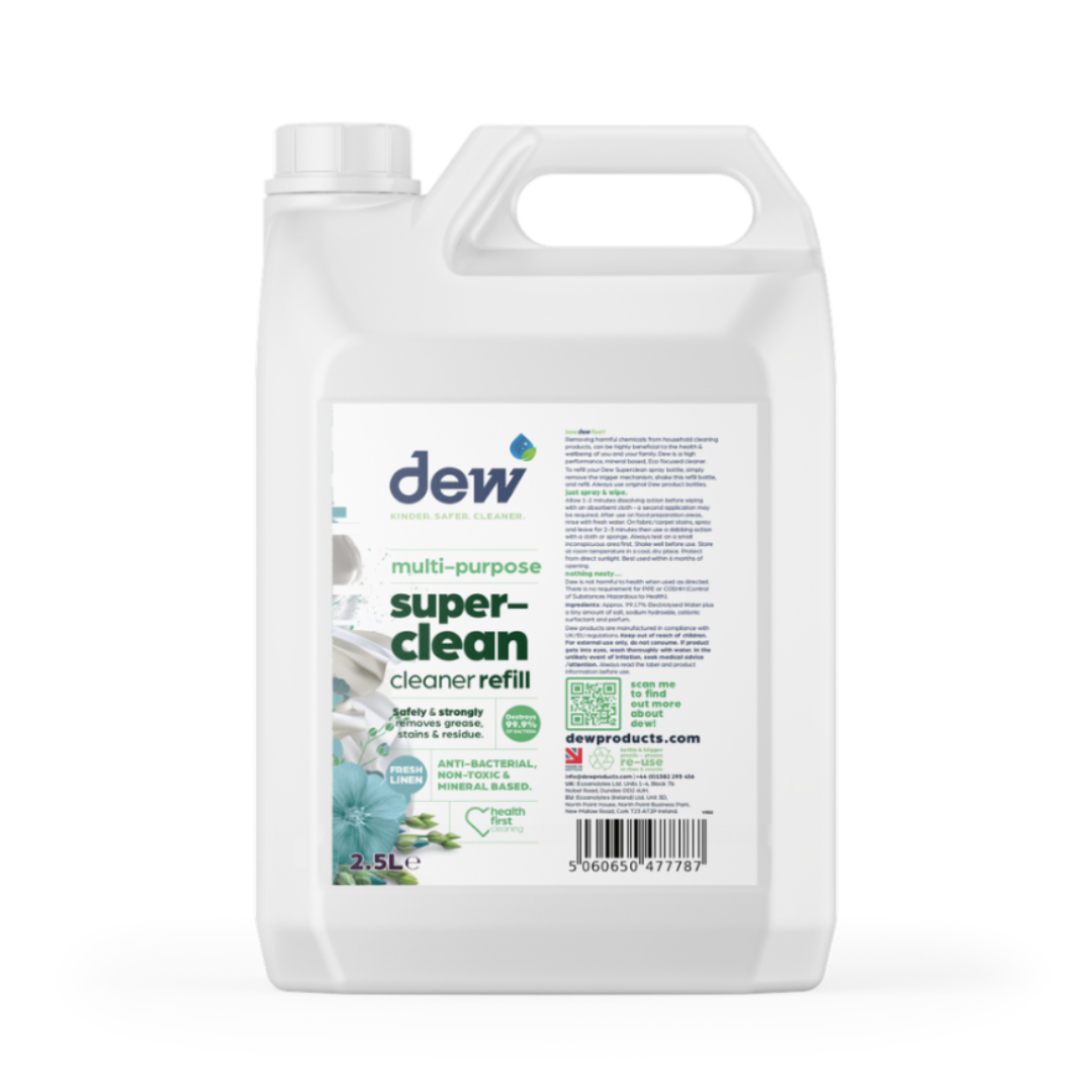 Dew Multi-Purpose Superclean Fresh Linen Refill 2.5L