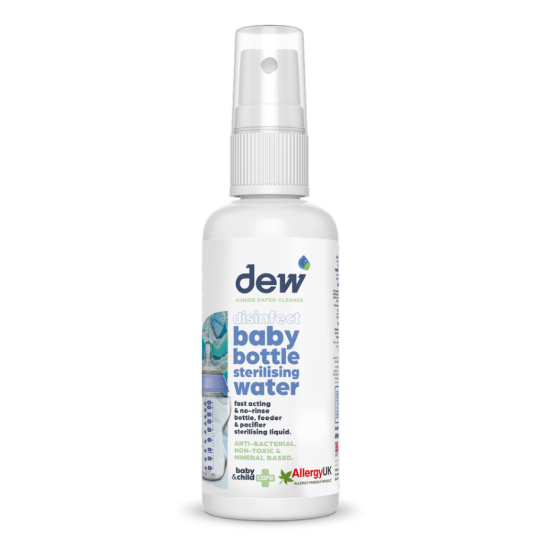 Dew Disinfect Baby Bottle Sterilising Water | Refillable