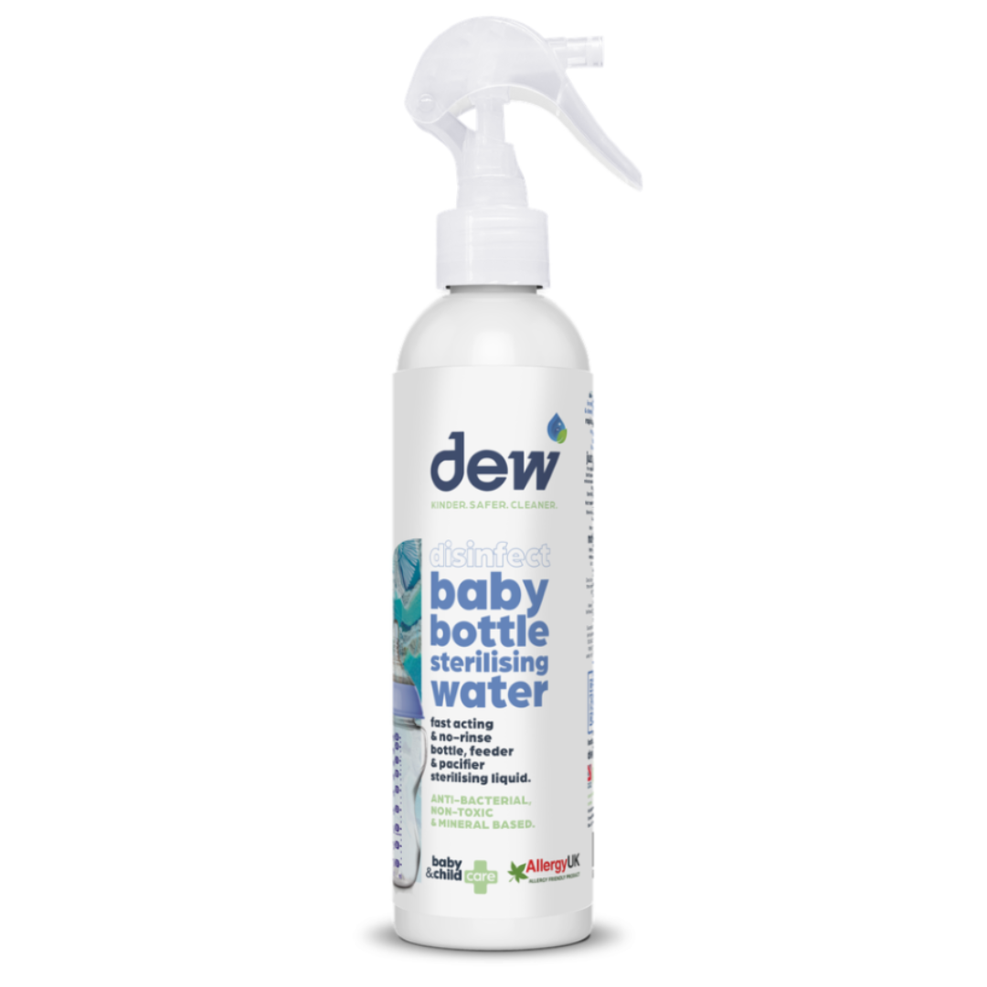 Dew Disinfect Baby Bottle Sterilising Water | Refillable