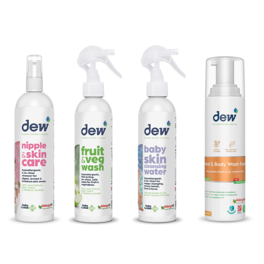 DEW Family Wellness Essentials Bundle | Gentle Everyday Care for the Whole Family