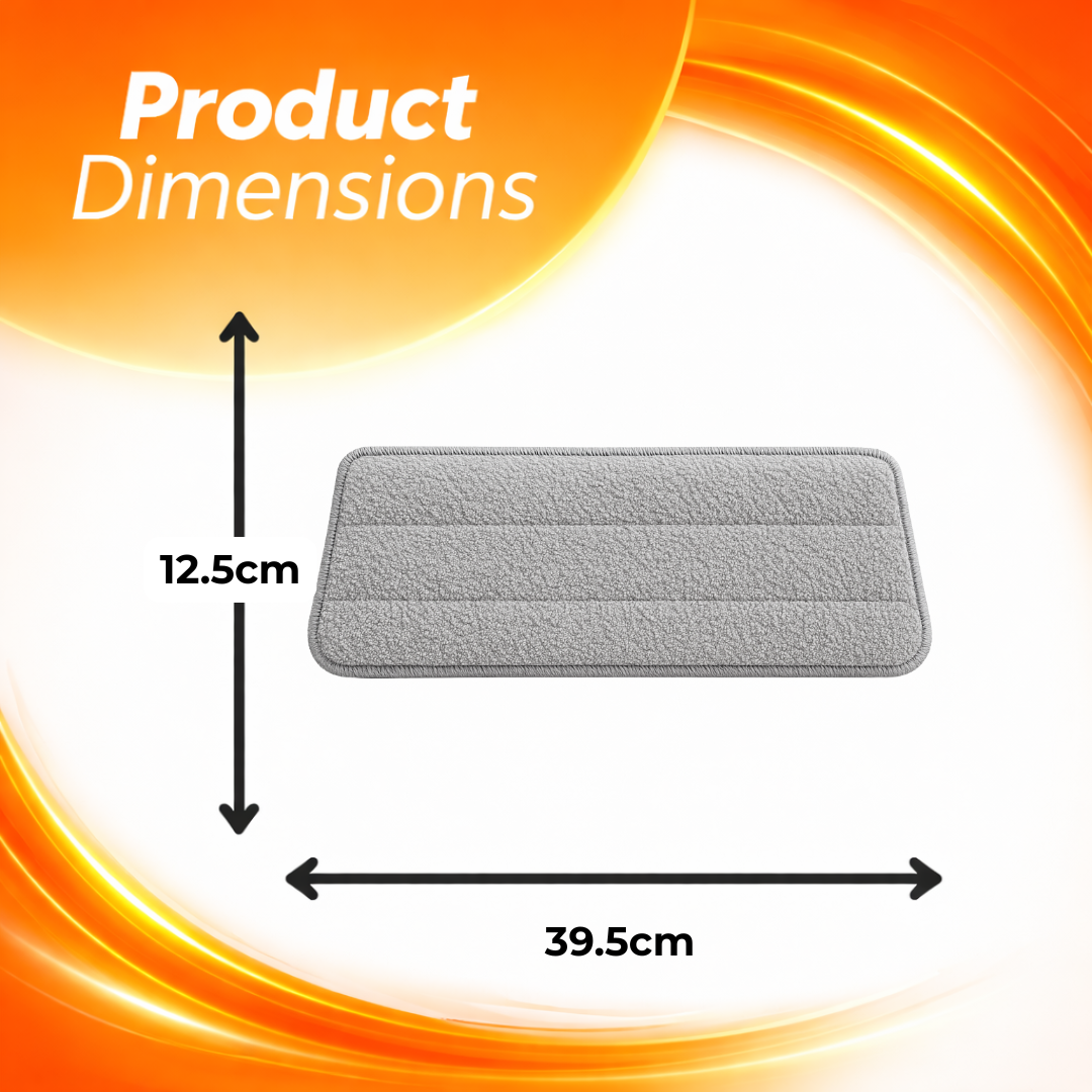 MACROMAX FLASH SPRAY MOP with 700ml Refillable Tank + MULTI SPRAY MOP REFILL – Bucket-Free Microfiber Floor Cleaning System