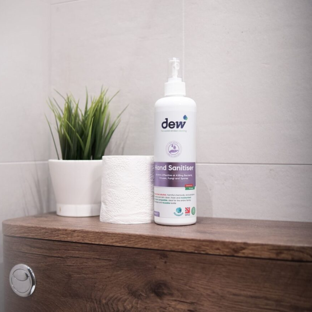 Dew Hand Cleansing Water – 100% Mineral & Alcohol Free 500ML and Refill 2.5Litre