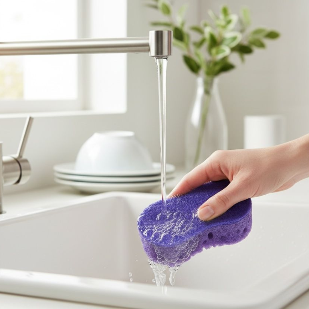 Macromax Handy Sponge – High-Performance Foam Cleaning Sponge with Durable Non-Scratch Surface and Ergonomic Design