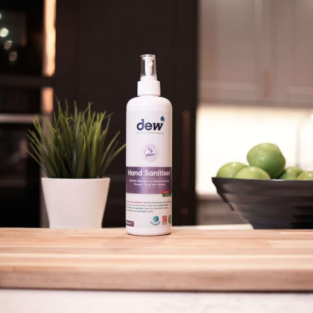 Dew Hand Cleansing Water – 100% Mineral & Alcohol Free 500ML and Refill 2.5Litre