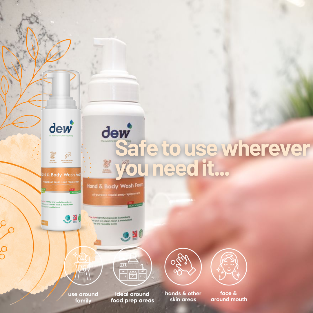 DEW Family Wellness Essentials Bundle | Gentle Everyday Care for the Whole Family