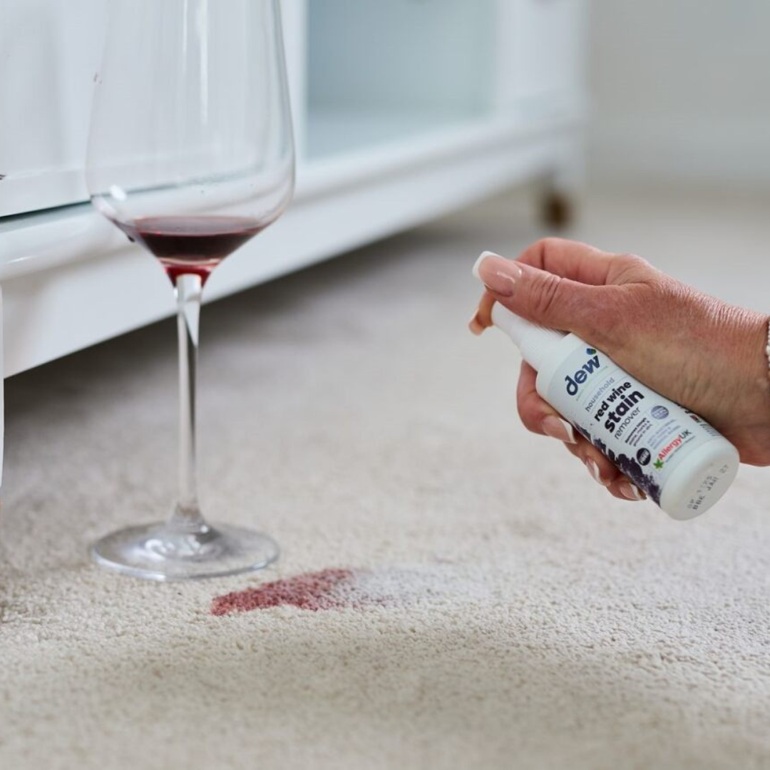 Household Red Wine Stain Remover – Non-Toxic & Allergy UK Certified | Refillable