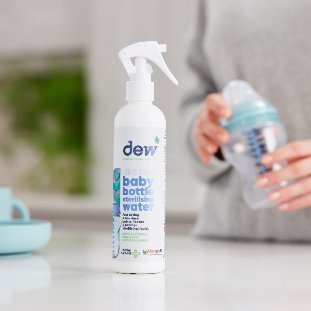 Dew Disinfect Baby Bottle Sterilising Water | Refillable