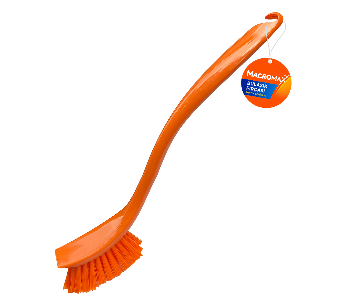 MACROMAX Non-Scratch Dish Brush for Practical, Multi-Surface Cleaning