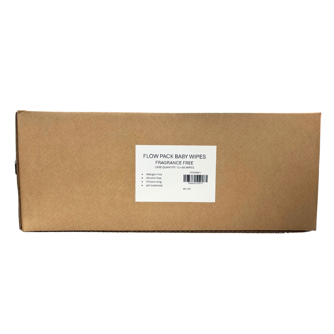 Baby Wipes Case of 12x60 Wipes