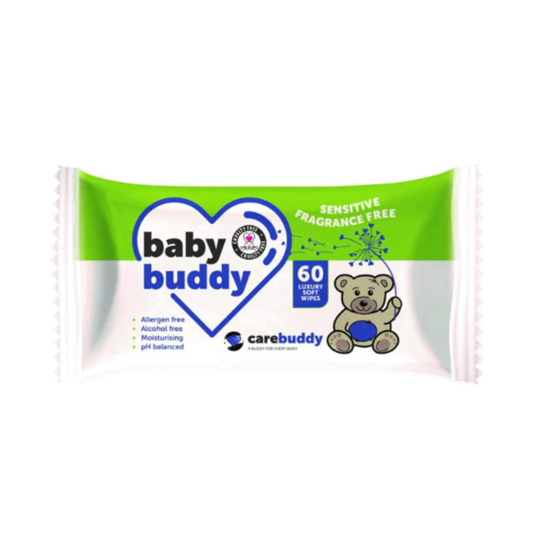 Baby Wipes Case of 12x60 Wipes