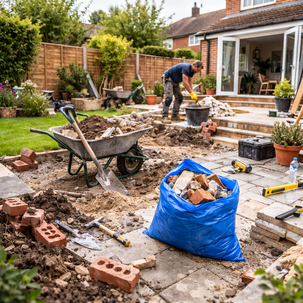 40L Extra Strong Rubble Sacks – 20 Pack Roll