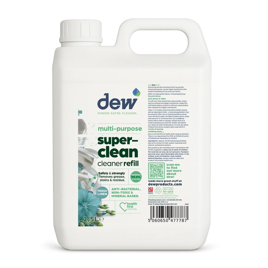 Dew Superclean Fresh Linen Refill 2.5L