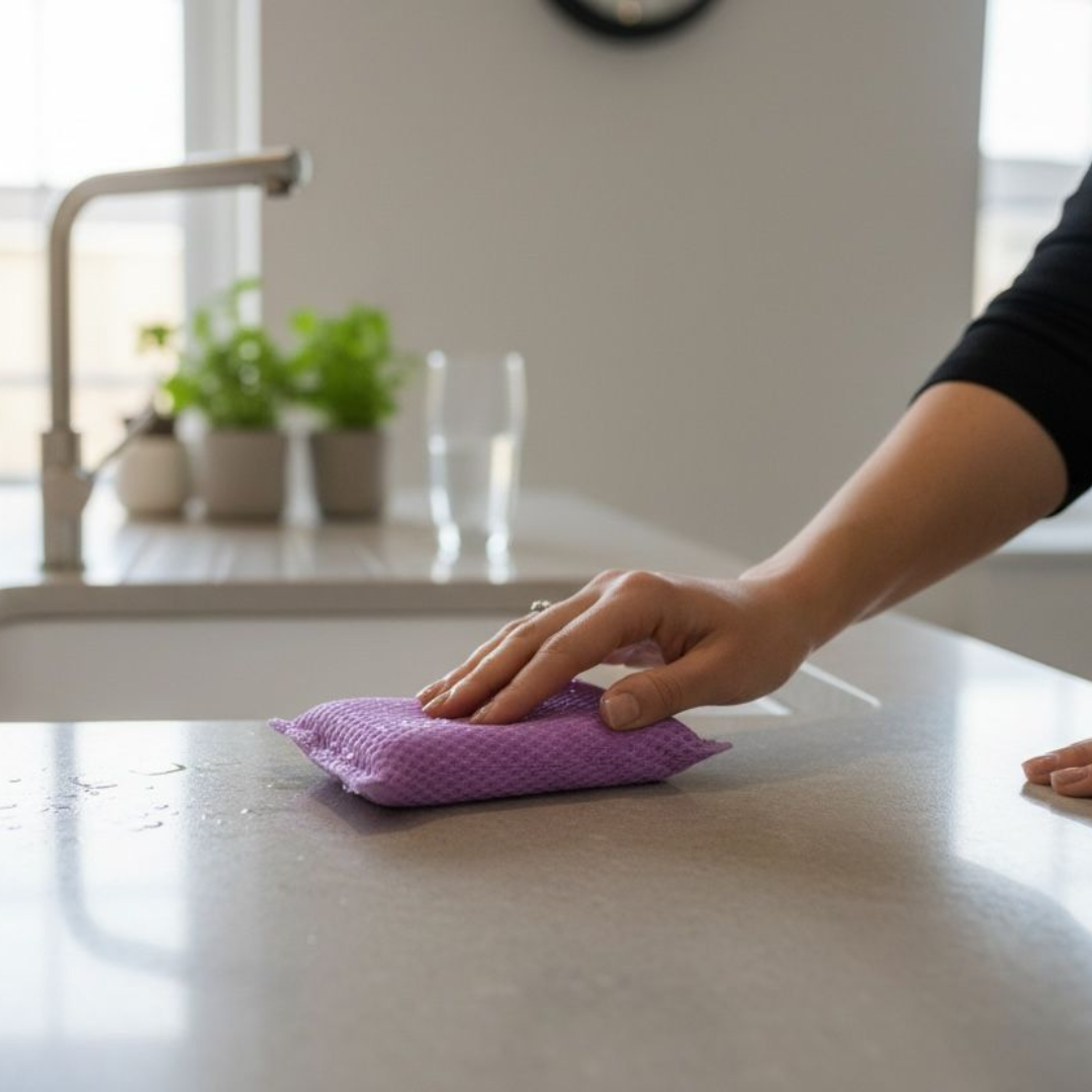 Macromax Magico Sponge 2 pack – Non-Scratch Honeycomb Dirt Remover for Multi-Surface Cleaning