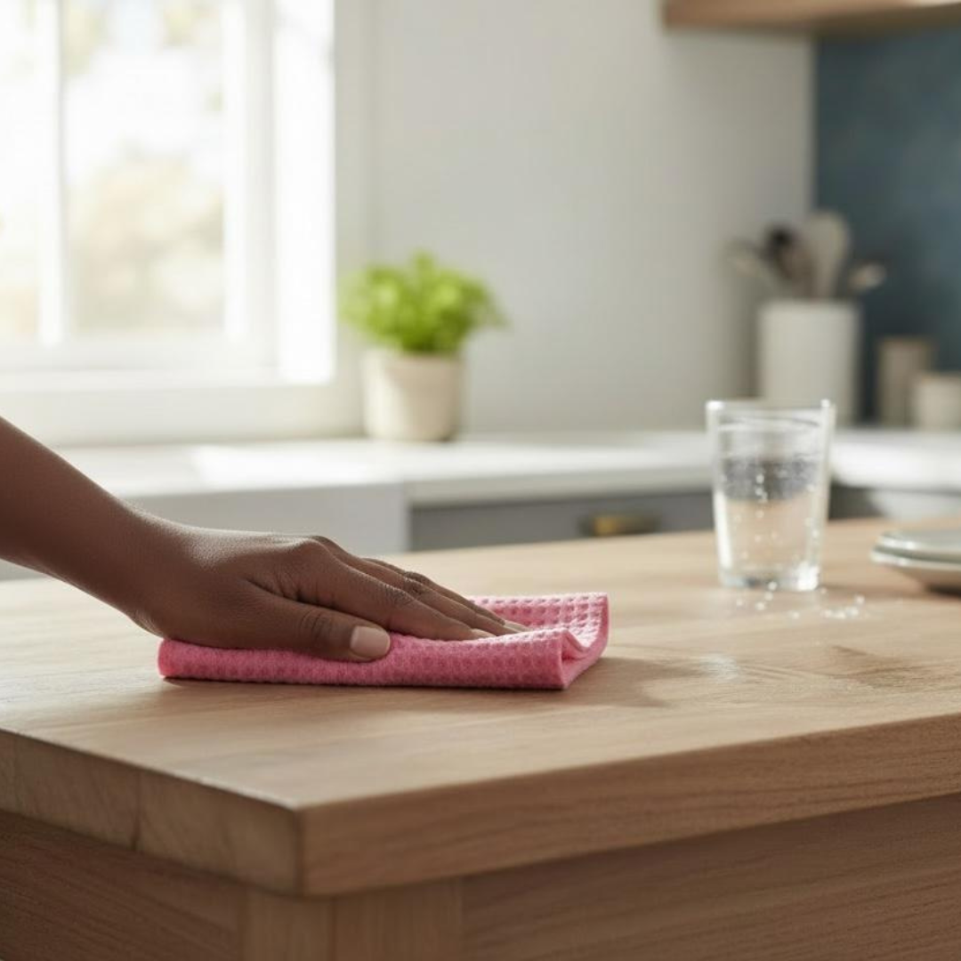 MACROMAX Ultra Sponge Cloth – 3 Pack | Super Absorbent, Biodegradable, Instant-Drying Cleaning Cloths