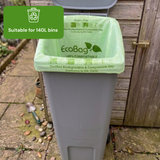10 x ECO360 100% Compostable Wheelie Bin Liners 864x1067mm 140L