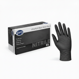 Ultraflex Black Nitrile Gloves – Powder-Free, Latex-Free Disposable Gloves (100 Pack)