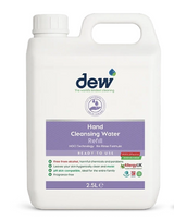 Dew Hand Cleansing Water – 100% Mineral & Alcohol Free 500ML and Refill 2.5Litre