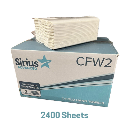 C-Fold Hand Paper Towels 2400 Sheets