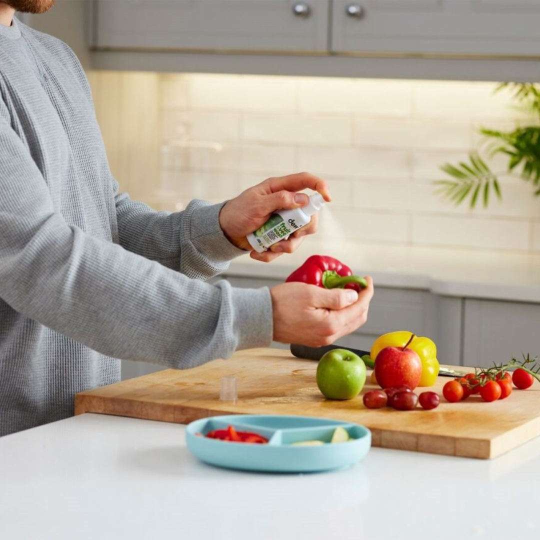 Dew Fruit & Veg Wash – No-Rinse Pesticide Remover | Refillable