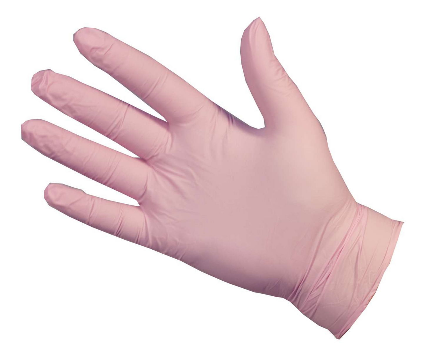 Pro Ultraflex Pink Nitrile Gloves (100) Large