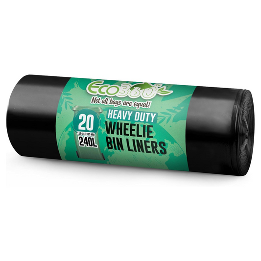 10 x Eco Wheelie Bin Liners 240L