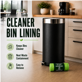 26 x ECO360 100% Compostable Curb Side Bin Bags 565x630mm 30L