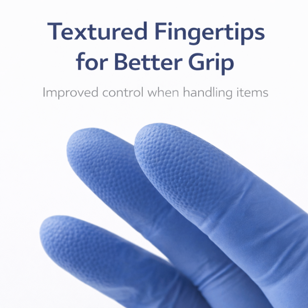 UltraFlex Blue Nitrile Gloves – Powder-Free, Latex-Free Disposable Gloves (100 Box)