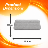 MACROMAX FLASH SPRAY MOP with 700ml Refillable Tank + MULTI SPRAY MOP REFILL – Bucket-Free Microfiber Floor Cleaning System