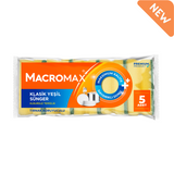 MACROMAX CLASSIC GREEN NAIL SAVER SPONGE 5 PACK