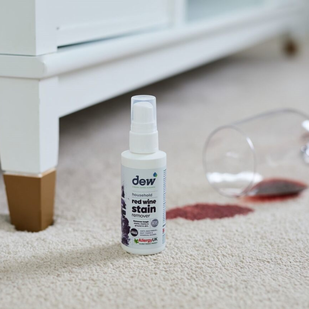Household Red Wine Stain Remover 65ml – Non-Toxic & Allergy UK Certified