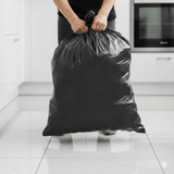 50 x Eco Heavy Duty Refuse Sacks Leak Resistant 100L