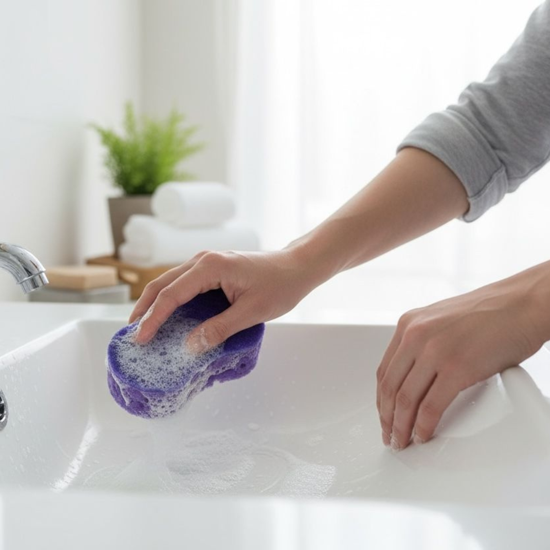 Macromax Handy Sponge – High-Performance Foam Cleaning Sponge with Durable Non-Scratch Surface and Ergonomic Design