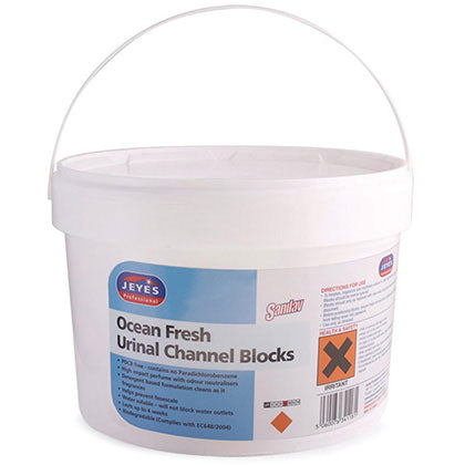 Jeyes Professional Sanilav Urinal Channel Blocks – 3kg Ocean Fresh