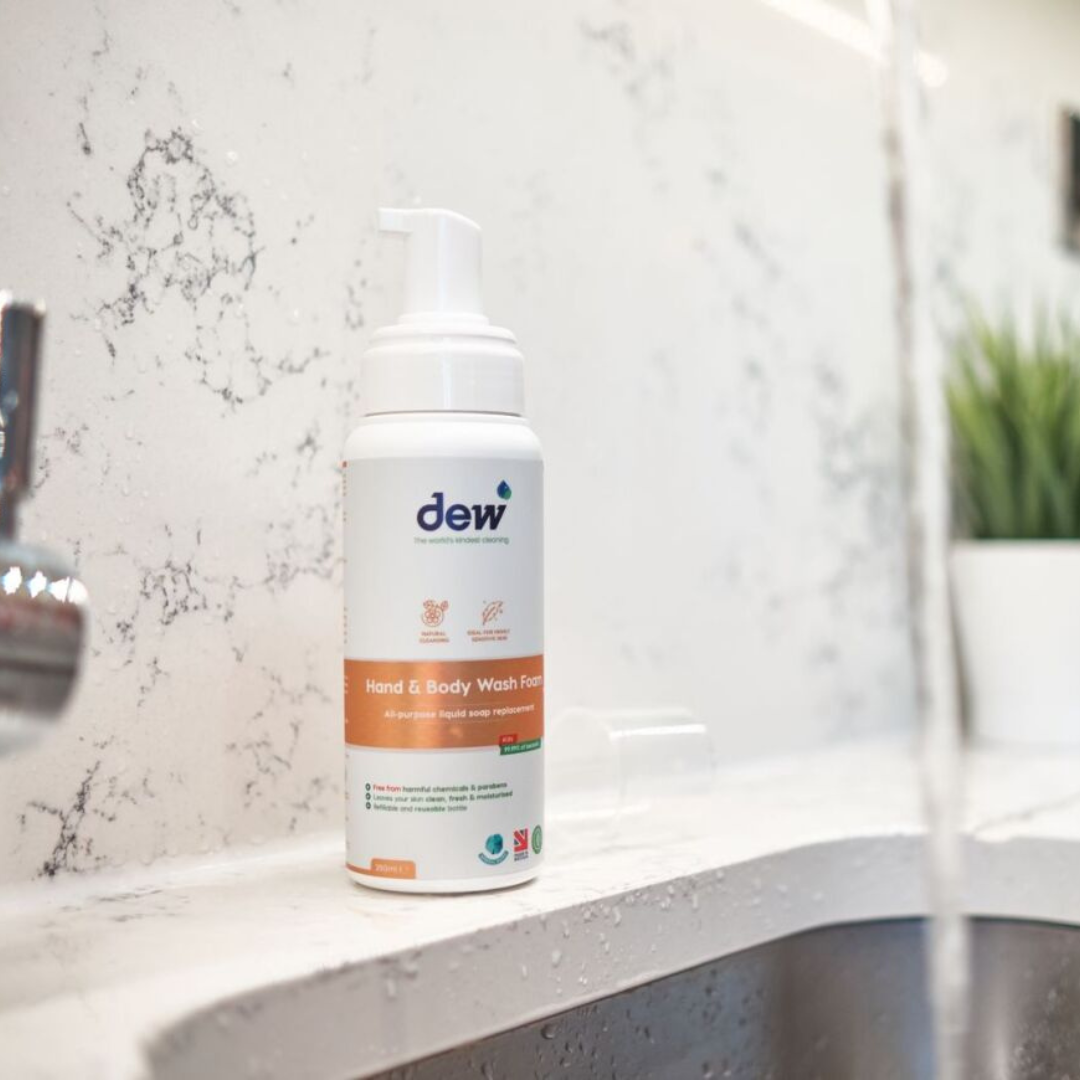 Dew Hand & Body Wash Foam Fragrance-free – Gentle Cleansing 250ml