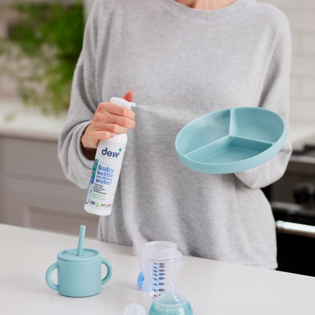 Dew Disinfect Baby Bottle Sterilising Water | Refillable