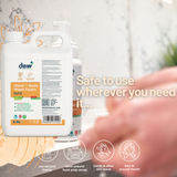 DEW Hand & Body Care Essentials Bundle | Gentle Everyday Refillable Personal Care Passionfruit and Mango