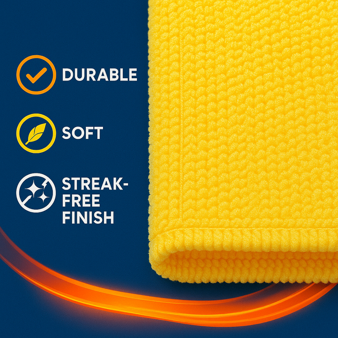 MACROMAX COLORFUL MICROFIBER CLOTH - 10 PACK