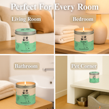 360 Paws Playful Pet Odour Neutralising Candle – Fresh Cotton & Musk | 50hr Pet-Safe AromaGuard™ Candle