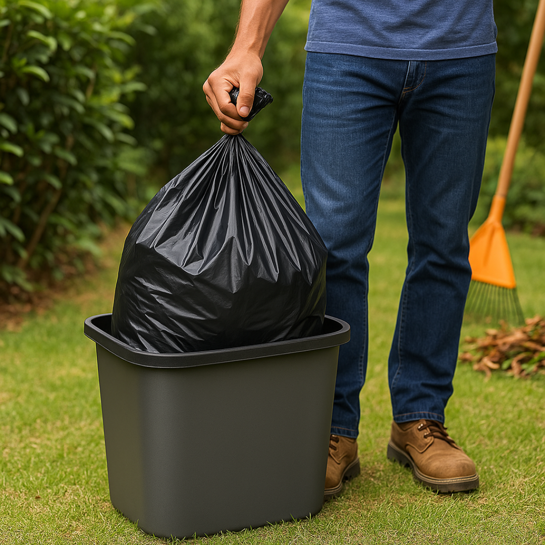 Rubble Sacks Black 100 mu Box of 100 bags Tough100