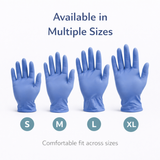 UltraFlex Blue Nitrile Gloves – Powder-Free, Latex-Free Disposable Gloves (100 Box)