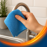 MACROMAX MICROFIBER CLEANING CLOTH - PACK OF 4