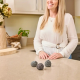 MACROMAX STAINLESS STEEL SCOURER (3 Pack) |  Non-Scratch, Durable Kitchen Cleaning Pads