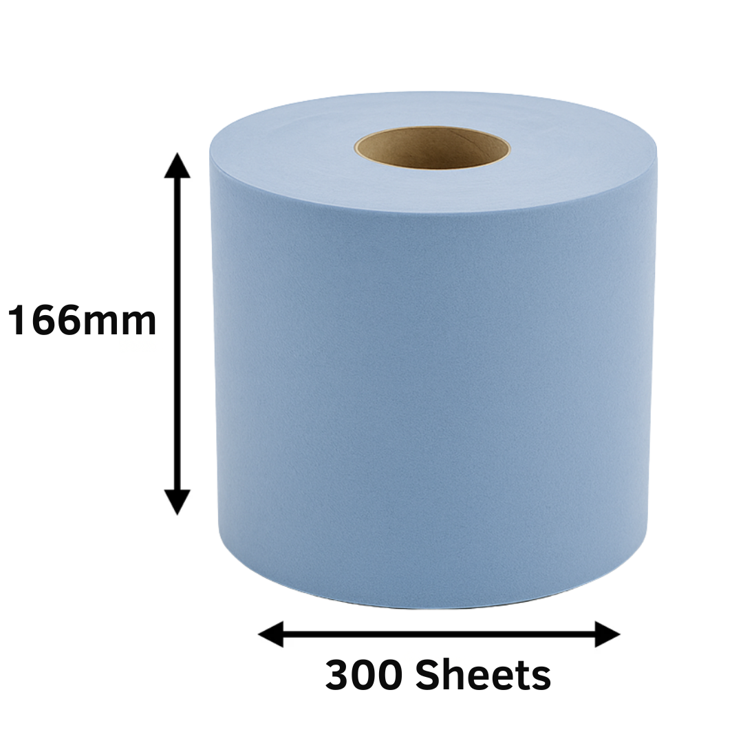 Premium Blue Roll – Strong, Absorbent & Versatile 50 Metres 12 rolls