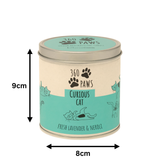 360 Paws Curious Cat Odour Neutralising Candle – Fresh Lavender & Neroli | 50hr Burn | Pet-Suitable Home Fragrance