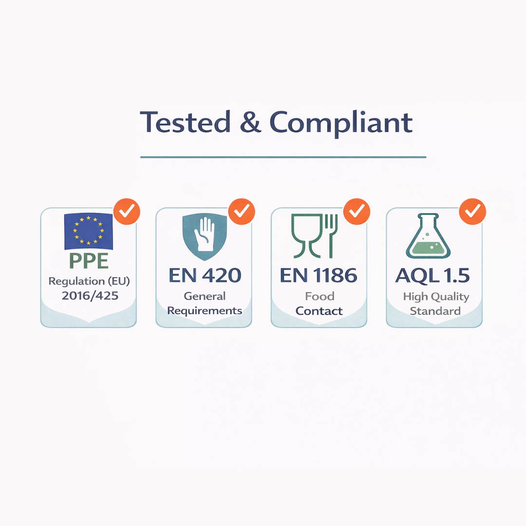 UltraFlex Blue Nitrile Gloves – Powder-Free, Latex-Free Disposable Gloves (100 Box)