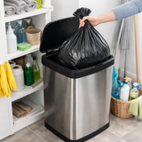 Eco 360 Heavy Duty Refuse Sacks 100L – 20 Bags on Roll, 98% Recycled, Leak Resistant Bin Bags