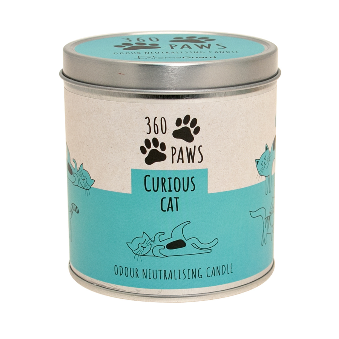 Curious Cat Candle - Fresh Lavender & Neroli