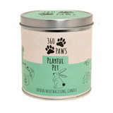 Playful Pet Candle - Fresh Cotton & Musk