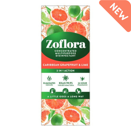 Zoflora Caribbean Grapefruit & Lime Concentrate - 500ml