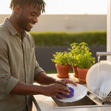 Macromax Handy Sponge – High-Performance Foam Cleaning Sponge with Durable Non-Scratch Surface and Ergonomic Design